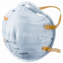 3M Disposable Respirator 8710 Unvalved P1