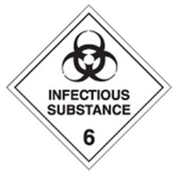 Infectious Substance Safety Sign