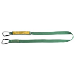 B-Safe Welders Lanyard with Armed Webbing and Snap Hooks - 2m