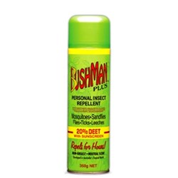 Bushmans Aerosol Insect Repellent 350G 