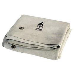 Frontier Flamezone Leather Blanket Grey 1800 x 1800mm
