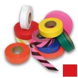 Flagging Tape Red 25mmx100M Roll