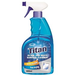 Titan Glass and Multi Surface Cleaner 500ml