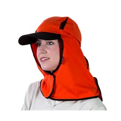 Vision Safe Kalahari Hat in Orange