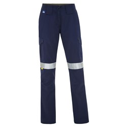WS Workwear Womens Cargo Pants with Reflective Tape