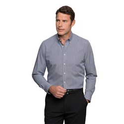 City Collection Mens Pippa Check Button-Up Shirt