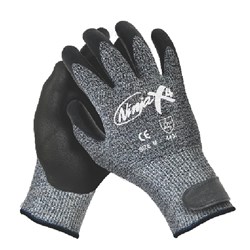 Glove Ninja X4 Bi-Polymer Coat c/w Grip Tab Size Large