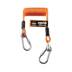 Ergodyne 19131 Squids 3130M Coiled Cable Lanyard