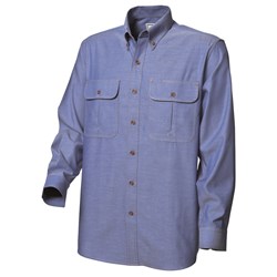 WS Workwear Chambray Button-Up Shirt