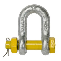 Beaver Yellow Pin GS Safety Pin Dee Shackle