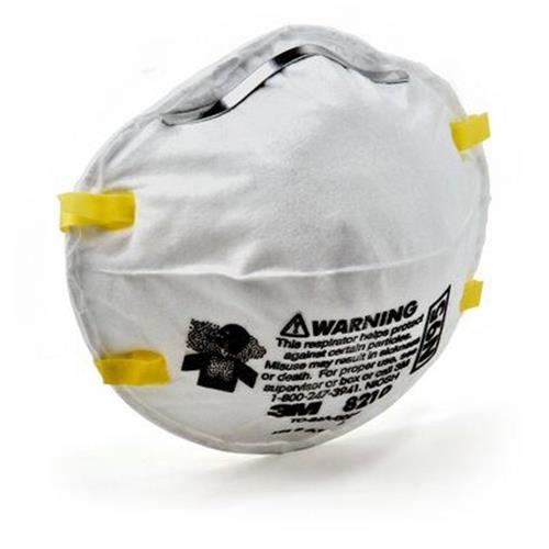 3M Cupped Particulate Respirator 8210 N95 P2