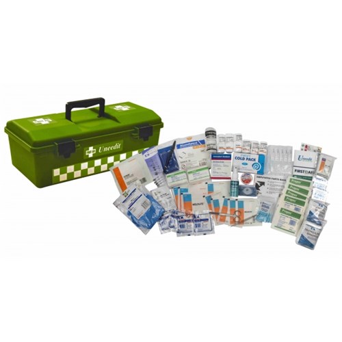 Uneedit Workplace First Aid Kit Portable Plastic