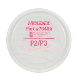 Moldex P2/P3 Filter Disk For 7000/9000 Series Respirators 1/Bag 30/Case
