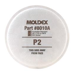 Moldex P2 Particulate Pair Filter, Fumes/Dust/Mist 5 Pairs/Pack