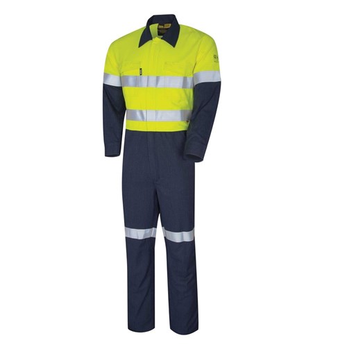 FR Lightweight PPE Cat 1 HiVis Shirt W/ Loxy Reflective Tape