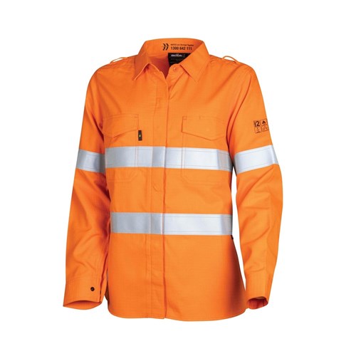 FR Regular Weight Cat 2 HiVis W/ Segmented Loxy Reflective T