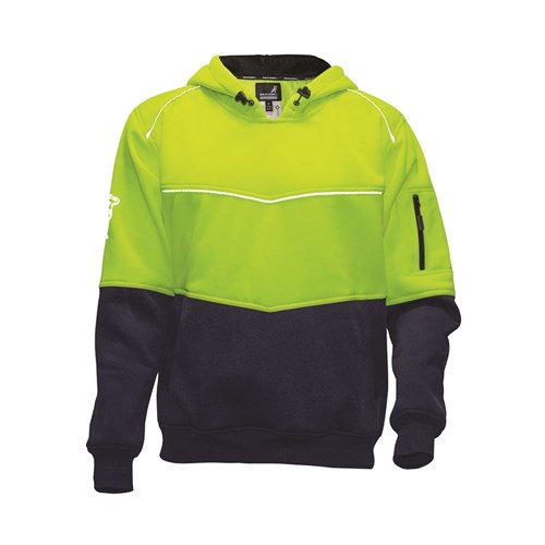 Hoodie Mack MKALH0002 Hi Vis Fleece Mens