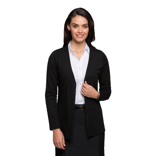 City Collection Womens Overknit Cardigan