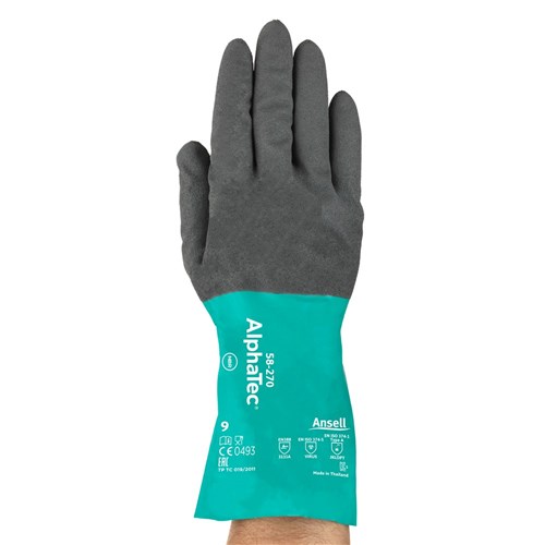 Ansell AlphaTec 58-270 Chemical Resistant Gloves