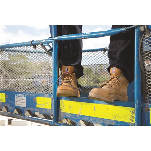 Steel Blue Argyle Zip-Up Safety Boots