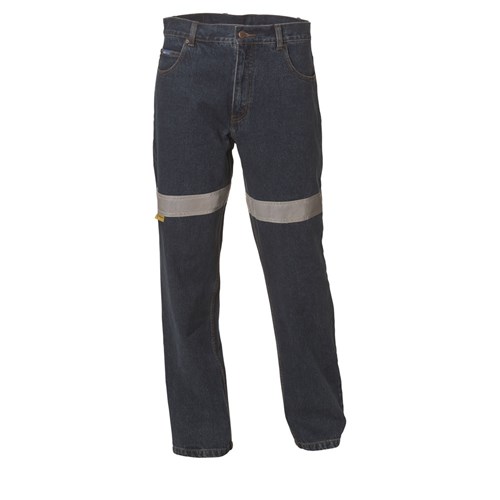 WS Workwear Denim Jeans with Reflective Tape