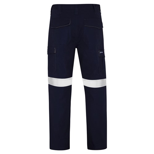 WS Workwear Mens Cargo Pants with Reflective Tape