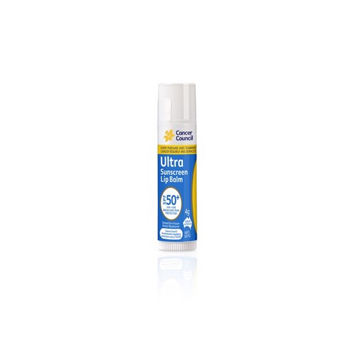 Cancer Council Sunscreen 50+ Ultra Lip Balm 4gm
