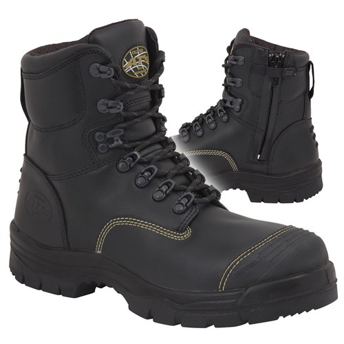 Oliver 55-245Z Zip Sided Safety Boots with Scuff Cap